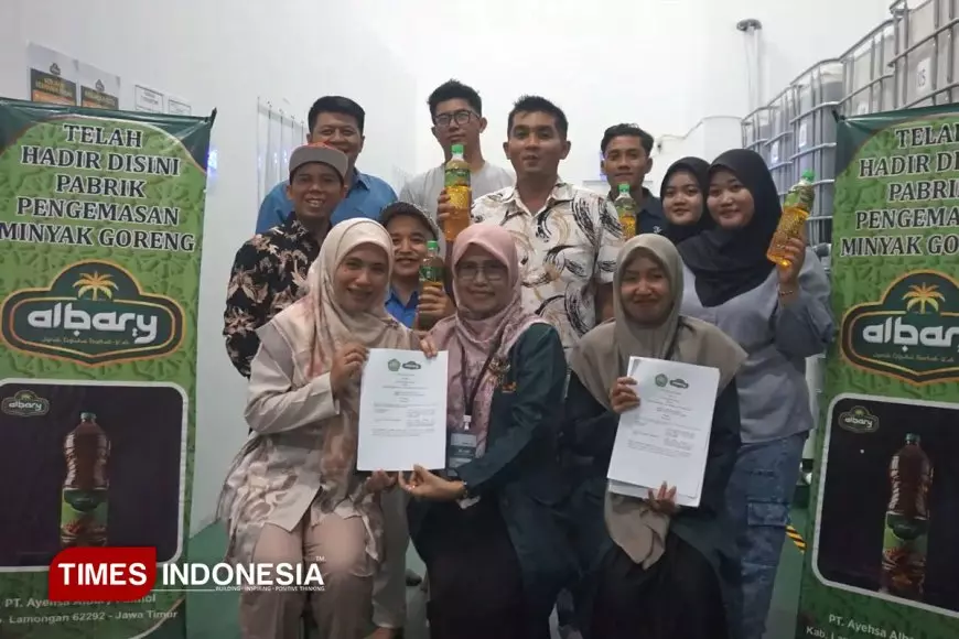 PT Ayehsa Albary Palmol Resmi Memperoleh Sertifikat Halal dari BPJPH