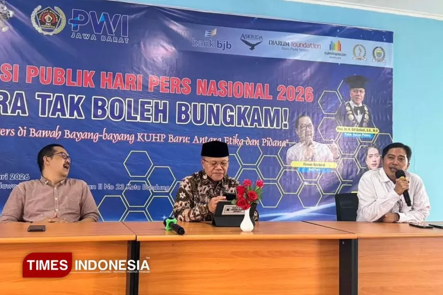 PWI Jabar Kupas Dampak KUHP Baru terhadap Kemerdekaan Pers