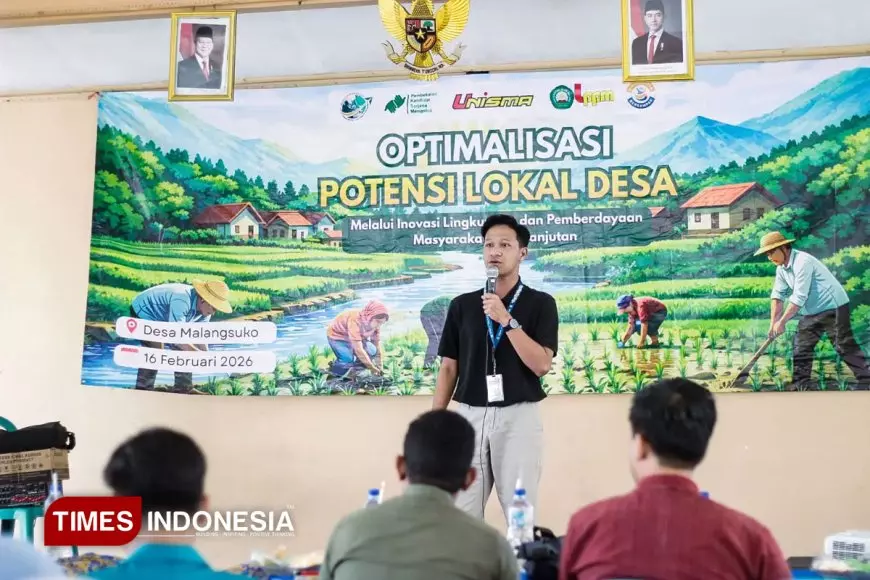 KSM-T UNISMA Olah Limbah Jagung Menjadi Briket Ramah Lingkungan di Desa Malangsuko