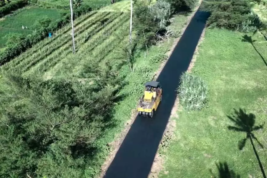 Jalan Lampon Pesanggaran Banyuwangi Tuntas Diaspal, Warga Rasakan Dampak Ekonomi hingga Akses Pendidikan