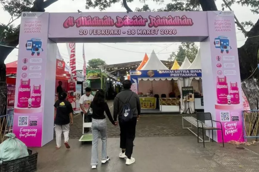 Pertamina Patra Niaga Bersama Bright Gas Semarakkan Bazaar Ramadan di Al-Akbar Surabaya