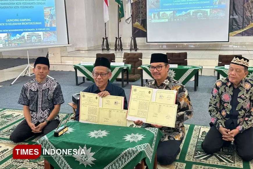 Pemkot Yogyakarta-Muhammadiyah Teken Kerja Sama Strategis, Ini Pesan Wali Kota Hasto Wardoyo