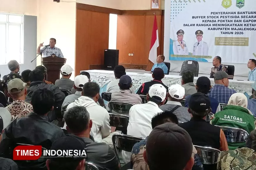 Dorong Swasembada Pangan, Pemkab Majalengka Terima Alsintan dan Pestisida Tahun 2025