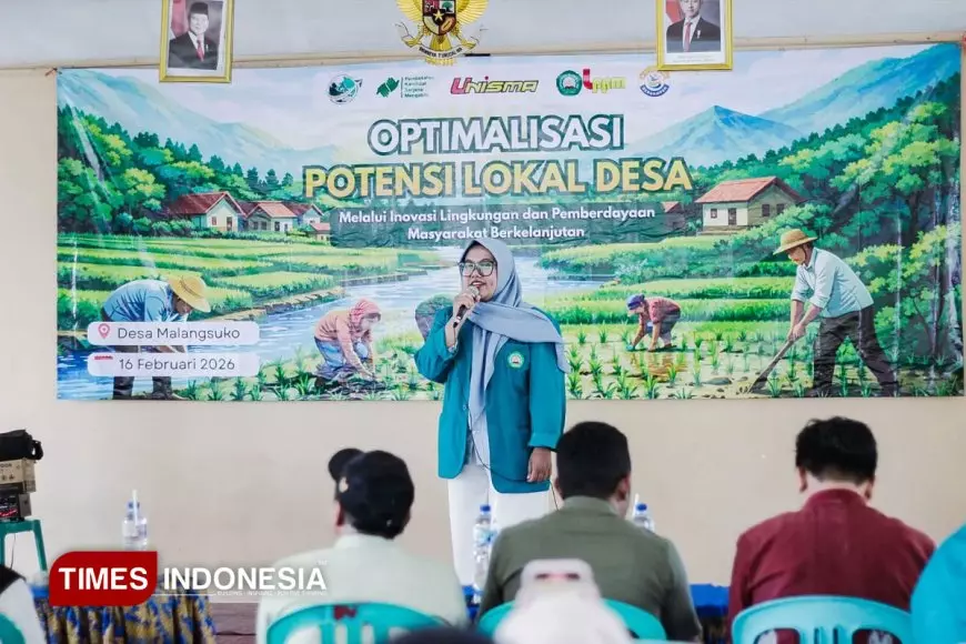 KSM-T Kelompok 27 UNISMA Edukasi Pemanfaatan Daun Salam sebagai Minuman Herbal di Desa Malangsuko