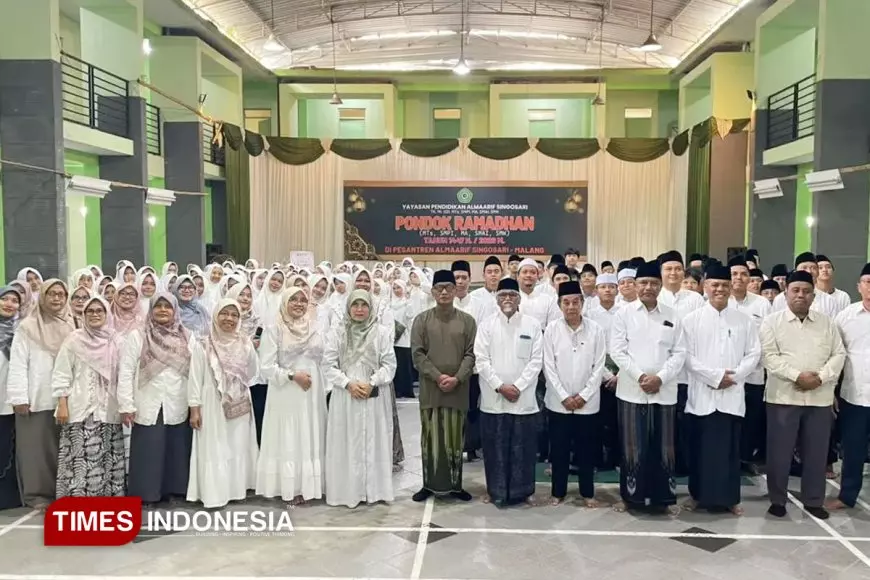MTs Almaarif 01 Singosari Hadirkan Program Santri Kilat, Menginap Semalam Dalami Makna Ramadan