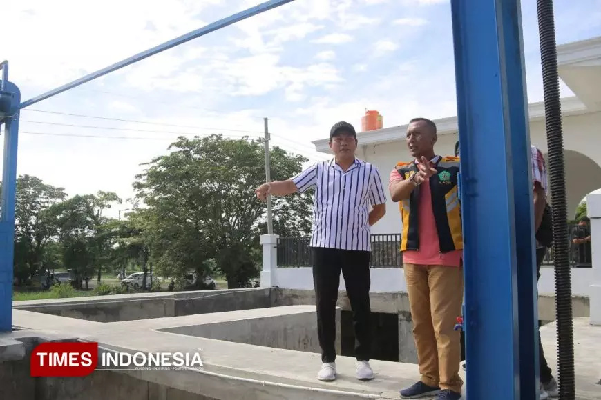 Tinjau Rumah Pompa Kedungpeluk, Bupati Subandi Tegaskan Kualitas Tak Boleh Asal Selesai