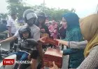 Hasil Kolaborasi di Bulan Suci, TP PKK Kabupaten Madiun Bagikan 1500 Paket Takjil
