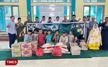 IKA UMI Bontang Gelar Safari Ramadan 1447 H, Salurkan Sembako ke Pesantren