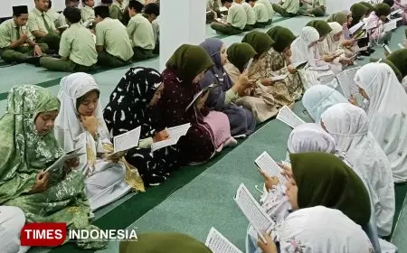 SMA Islam NU Pujon Khatamkan "Kitab Risalah Siyam" Selama Ramadan