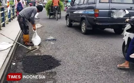 Tidak Benar Jembatan Koncer Bondowoso Ambruk, Sempat Ditutup karena Tambal Sulam