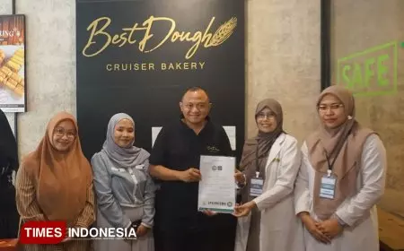 BESTDOUGH: Brand Produk Bakery di Kota Malang Resmi Bersertifikat Halal