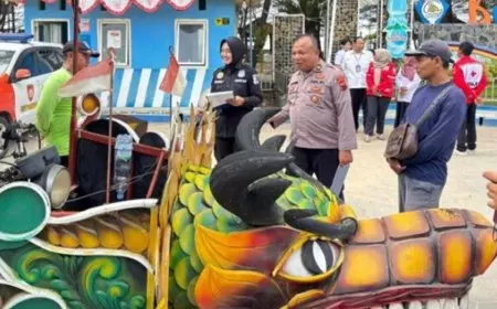 Pastikan Keamanan Libur Lebaran, Polda Jateng Gelar Penilaian Risiko di Pantai Karangjahe Rembang