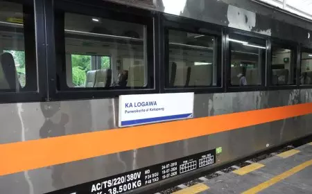 KA Logawa Kini Punya Kelas Eksekutif, Daop 9 Jember Tambah Dua Gerbong Stainless Steel