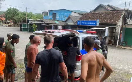 Hari Terakhir Liburan nan Miris, WNA Rusia Tewas Terseret Gelombang di Pantai Parangtritis