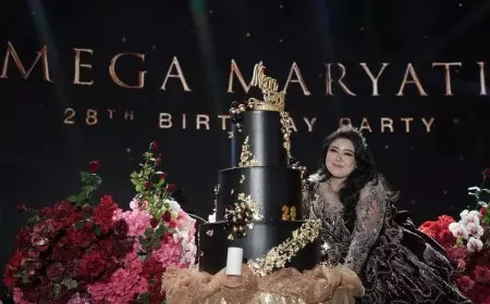 Rayakan Ultah ke 28, Mega Maryati Habiskan Ratusan Juta sebagai Self Reward atas Kerja Kerasnya