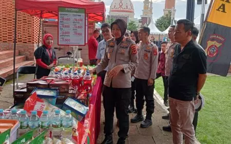 Jelang Lebaran, Polres Majalengka Jaga Stabilitas Harga Lewat Gerakan Pangan Murah