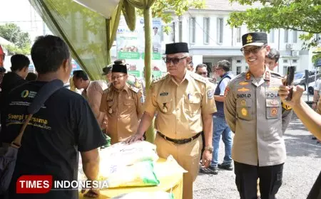 Hemat Belanja ala Polres Banjar, Gerakan Pangan Murah Digelar untuk Bantu Warga