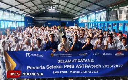 ASTRATECH Melakukan Sosialisasi dan Rekrutmen Beasiswa di SMK PGRI 3 Kota Malang