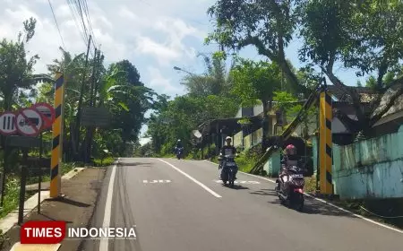 Portal Sedeng–Pacitan Rusak Lagi, Polisi: Kerugian Ditanggung yang Nabrak