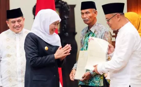 Gandeng BPN Jatim, Khofifah Pastikan Legalitas Aset Pendidikan hingga Tempat Ibadah Aman