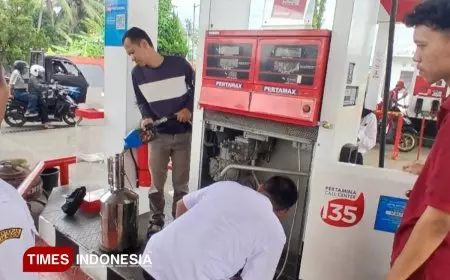Takaran dan Kualitas Dikalibrasi, SPBU Kota Banjar Siap Sambut Mudik Lebaran 2026