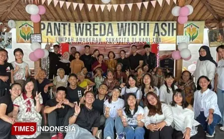 Peduli Terhadap Sesama, Ola Fit Club Group Gelar Aksi Sosial di Panti Jompo Tiga Kota
