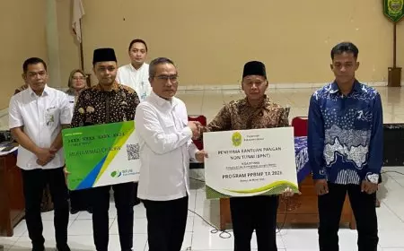 Bupati Bantul Serahkan Bantuan Sosial PPBMP, Fokus Entaskan Kemiskinan dan Stunting