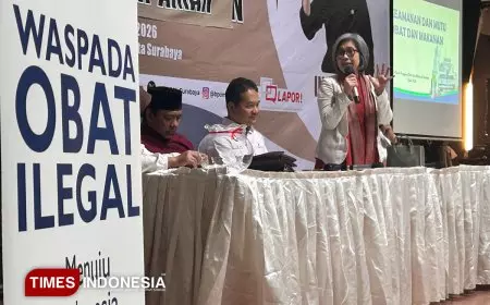 Anggota DPR Indah Kurnia dan BBPOM Surabaya Edukasi Sadar Pangan Aman