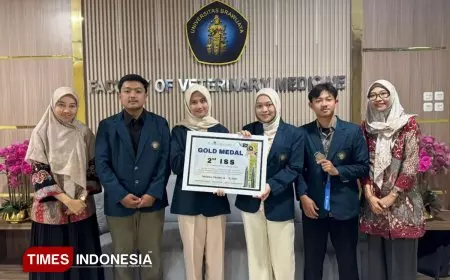 Mahasiswa FKH UB Raih Gold Medal pada 2nd International Student Summit Essay Competition di Malaysia