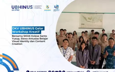 DKV UBHINUS Gelar Workshop Kreatif, Belajar Visual Identity dan Content Creation