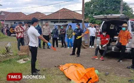 Kota Banjar Geger, Sesosok Mayat Diduga ODGJ Ditemukan di Taman Lansia