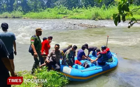 Bocah 8 Tahun yang Hanyut di Sungai Kalibaru Banyuwangi Ditemukan Meninggal Dunia