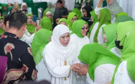 Khofifah Tegaskan Peran Muslimat NU pada Peringatan Nuzulul Qur’an di Jakarta