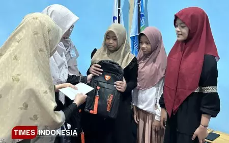 Momentum Ramadan, 80 Anak Yatim dan Duafa di Gresik Terima Berkah Santunan