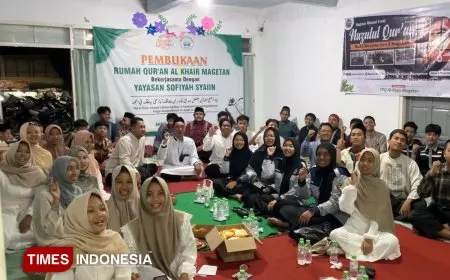 Muda Berdaya Nyata Berdampak, Magetan Milenial Gelar Nuzulul Quran Batch 4