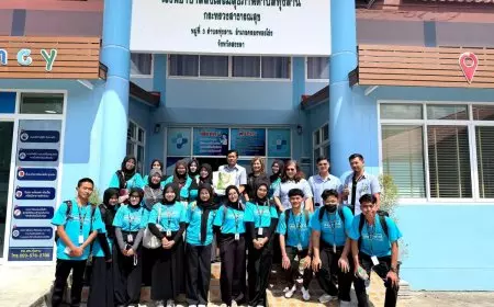 Mahasiswa FK UNISMA Pelajari Sistem Kesehatan Masyarakat di Distrik Khlong Hoi Khong