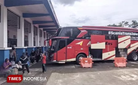 Harga Tiket Bus Mudik Lebaran 2026 Jakarta ke Pacitan Mulai Naik