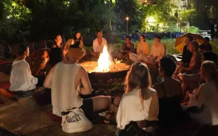 The Last Echoes di Bambu Indah Gemakan Keheningan Jelang Hari Nyepi