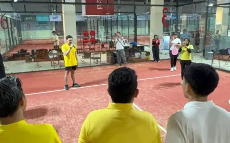 AMPG Jatim Kolaborasi dengan PBPI dan Padel La Sociedad Kembangkan Olahraga Padel