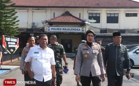 Polres Majalengka Siapkan Pos Mudik, Bupati Target Tekan Angka Kecelakaan