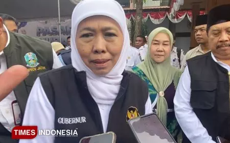 Gubernur Khofifah Pastikan Stok Pangan Aman Jelang Idul Fitri