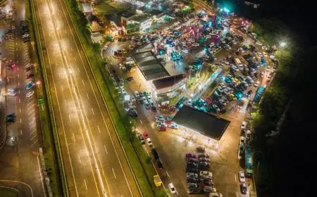 Ramadan Night Run 2026 Meriahkan Rest Area Travoy KM 66A Tol Pandaan–Malang, 400 Mobil Komunitas Mejeng