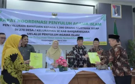 Baznas Banjarnegara Salurkan Rp 1,2 Milyar Bantuan Sosial untuk Ribuan Mustahik  ‎