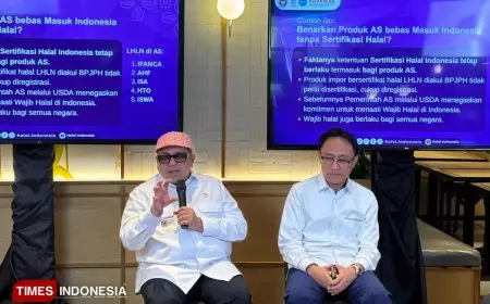 Kesadaran Konsumen Dorong Sertifikasi Halal di Indonesia Capai 12 Juta Produk