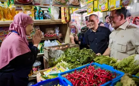 Mendag dan Gubernur Jateng Sidak Pasar Kudus, Pastikan Harga Bahan Pokok Terkendali
