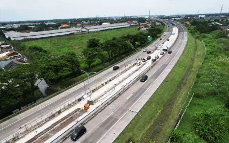 Curah Hujan Tinggi Diberbagai Daerah, Begini Kondisi Jalan Tol untuk Mobilitas Mudik Lebaran