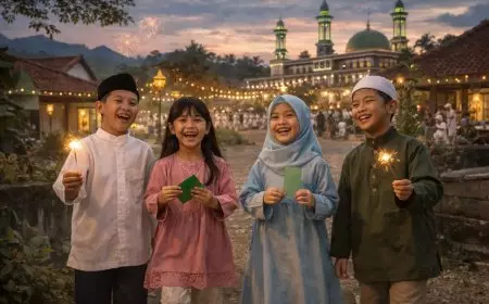 Lebaran ala Anak-anak Desa di Majalengka: Dari Baju Baru hingga Menanti Malam Takbiran
