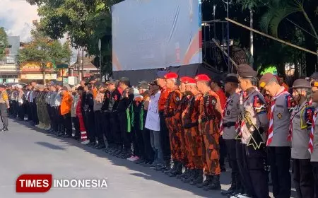 Ratusan Personel Dikerahkan, Operasi Ketupat 2026 Dimulai di Kota Batu