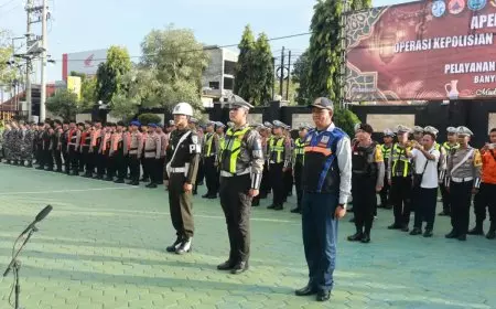 13 Hari Operasi Ketupat Semeru 2026 di Banyuwangi Libatkan Ratusan Personel Gabungan