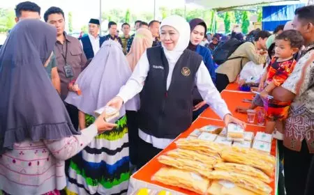 Tekan Harga Jelang Lebaran, Pemprov Jatim Gelar Pasar Murah di Kecamatan Geger Madiun
